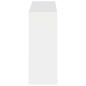 Preview: Wandmontierter Schuhschrank ARNHEM 71 x 17 x 43 cm Weiß