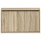 Preview: Wandmontierter Schuhschrank ARNHEM 71 x 17 x 43 cm Sonoma-Eiche