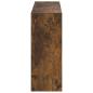 Preview: Wandmontierter Schuhschrank ARNHEM 71 x 17 x 43 cm Raucheiche