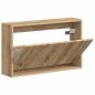 Preview: Wandmontierter Schuhschrank ARNHEM 71 x 17 x 43 cm