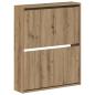 Preview: Wandmontierter Schuhschrank ARNHEM 71 x 17 x 86 cm