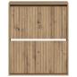 Preview: Wandmontierter Schuhschrank ARNHEM 71 x 17 x 86 cm