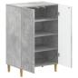 Preview: Schuhschrank ARNHEM 59,5 x 39,5 x 90 cm Holzwerkstoff Betongrau