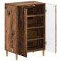 Preview: Schuhschrank ARNHEM 59,5 x 39,5 x 90 cm Holzwerkstoff Altholz