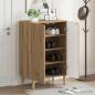 Preview: ARDEBO.de - Schuhschrank ARNHEM 59,5 x 39,5 x 90 cm Holzwerkstoff