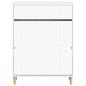 Preview: Schuhschrank ARNHEM 78 x 24 x 103 cm Holzwerkstoff Weiß