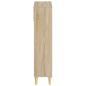Preview: Schuhschrank ARNHEM 78 x 24 x 103 cm Holzwerkstoff Sonoma-Eiche