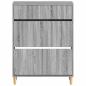 Preview: Schuhschrank ARNHEM 78 x 24 x 103 cm Holzwerkstoff Sonoma-Grau