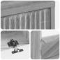 Preview: Schuhschrank ARNHEM 78 x 24 x 103 cm Holzwerkstoff Sonoma-Grau