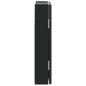 Preview: Dartboard Schrank ARNHEM Schwarz 52,5 x 10,5 x 53,5 cm