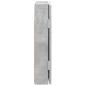 Preview: Dartboard Schrank ARNHEM Betongrau 52,5 x 10,5 x 53,5 cm
