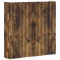 Preview: Dartboard Schrank ARNHEM Raucheiche 52,5 x 10,5 x 53,5 cm