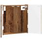 Preview: Dartboard Schrank ARNHEM Altholz 52,5 x 10,5 x 53,5 cm