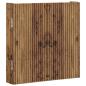 Preview: Dartboard Schrank ARNHEM Altholz 52,5 x 10,5 x 53,5 cm
