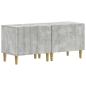 Preview: TV-Schrank Betongrau Holzwerkstoff