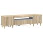 Preview: LED-TV-Schrank ARNHEM 153 x 35 x 43 cm Sonoma-Eiche