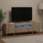 Preview: LED-TV-Schrank ARNHEM 153 x 35 x 43 cm Sonoma-Eiche