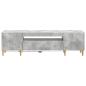 Preview: LED-TV-Schrank Betongrau Holzwerkstoff