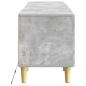 Preview: LED-TV-Schrank Betongrau Holzwerkstoff