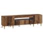 Preview: LED-TV-Schrank ARNHEM 153 x 35 x 43 cm Altholz Holzwerkstoff