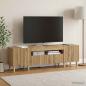 Preview: ARDEBO.de - LED-TV-Schrank ARNHEM 153 x 35 x 43 cm Artisan-Eiche