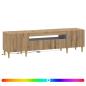 Preview: LED-TV-Schrank ARNHEM 153 x 35 x 43 cm Artisan-Eiche