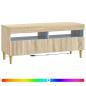 Preview: LED-TV-Schrank ARNHEM 100 x 35 x 43 cm Sonoma-Eiche