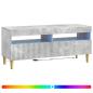 Preview: LED-TV-Schrank ARNHEM 100 x 35 x 43 cm Betongrau Holzwerkstoff