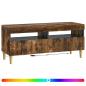 Preview: LED-TV-Schrank ARNHEM 100 x 35 x 43 cm Raucheiche Holzwerkstoff