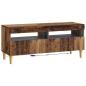 Preview: LED-TV-Schrank ARNHEM 100 x 35 x 43 cm Altholz Holzwerkstoff