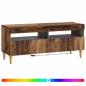 Preview: LED-TV-Schrank ARNHEM 100 x 35 x 43 cm Altholz Holzwerkstoff
