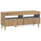Preview: LED-TV-Schrank ARNHEM 100 x 35 x 43 cm Artisan-Eiche