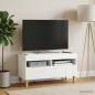 Preview: LED-TV-Schrank ARNHEM 81 x 35 x 43 cm Weiß Holzwerkstoff