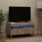 Preview: LED-TV-Schrank ARNHEM 81 x 35 x 43 cm Sonoma-Eiche