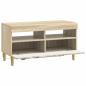 Preview: LED-TV-Schrank ARNHEM 81 x 35 x 43 cm Sonoma-Eiche