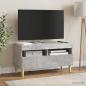 Preview: LED-TV-Schrank ARNHEM 81 x 35 x 43 cm Betongrau Holzwerkstoff