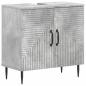 Preview: Waschbeckenschrank HAARLEM Betongrau 59,5 x 31,5 x 59 cm