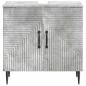 Preview: Waschbeckenschrank HAARLEM Betongrau 59,5 x 31,5 x 59 cm