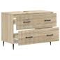 Preview: Waschbeckenschrank HAARLEM Sonoma-Eiche 82 x 41 x 58,5 cm