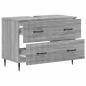 Preview: Waschbeckenschrank HAARLEM Sonoma-Grau 82 x 41 x 58,5 cm