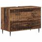 Preview: ARDEBO.de - Waschbeckenschrank HAARLEM Altholz 82 x 41 x 58,5 cm