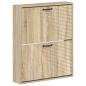 Preview: Wandmontierter Schuhschrank HAARLEM 71 x 17 x 86 cm