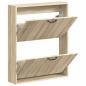 Preview: Wandmontierter Schuhschrank HAARLEM 71 x 17 x 86 cm