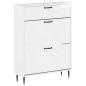 Preview: Schuhschrank HAARLEM 78 x 24 x 103 cm Holzwerkstoff