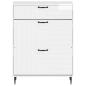 Preview: Schuhschrank HAARLEM 78 x 24 x 103 cm Holzwerkstoff