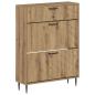 Preview: Schuhschrank HAARLEM 78 x 24 x 103 cm Holzwerkstoff
