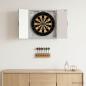 Preview: ARDEBO.de - Dartboard Schrank HAARLEM Sonoma-Grau 52,5 x 10,5 x 53,5 cm