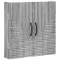 Preview: Dartboard Schrank HAARLEM Sonoma-Grau 52,5 x 10,5 x 53,5 cm