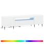 Preview: LED-TV-Schrank HAARLEM 153 x 35 x 43 cm Weiß Holzwerkstoff