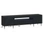 Preview: LED-TV-Schrank HAARLEM 153 x 35 x 43 cm Schwarz Holzwerkstoff